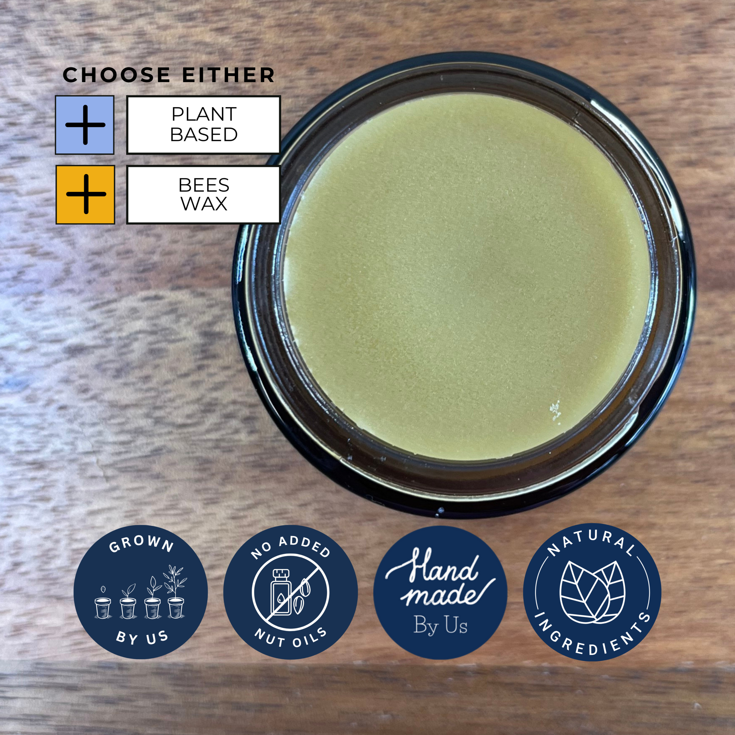 Comfrey & Vitamin E with Bee's Wax Skin Balm