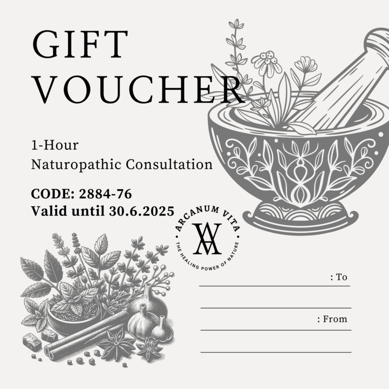 Naturopathy & Herbal Medicine Consultation Gift Voucher