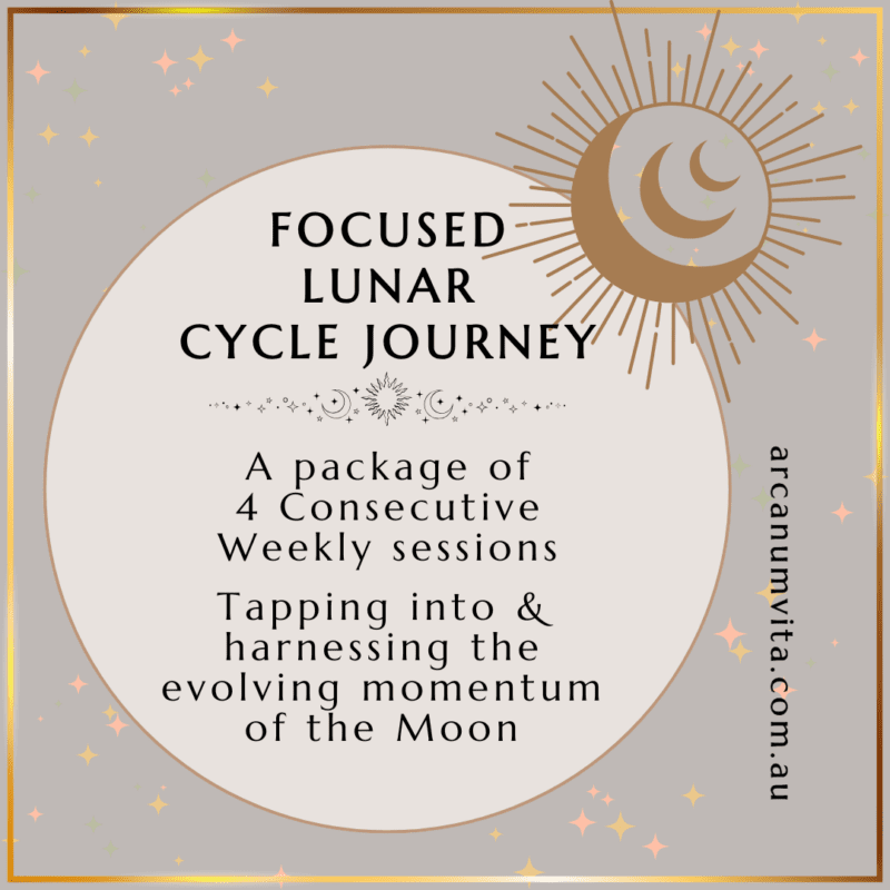 Focused Lunar Cycle Journey Package: Astrological 4-Session Package