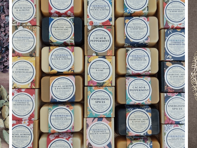 Traditional Cold Process Luxurious Soap Bar - Labelled